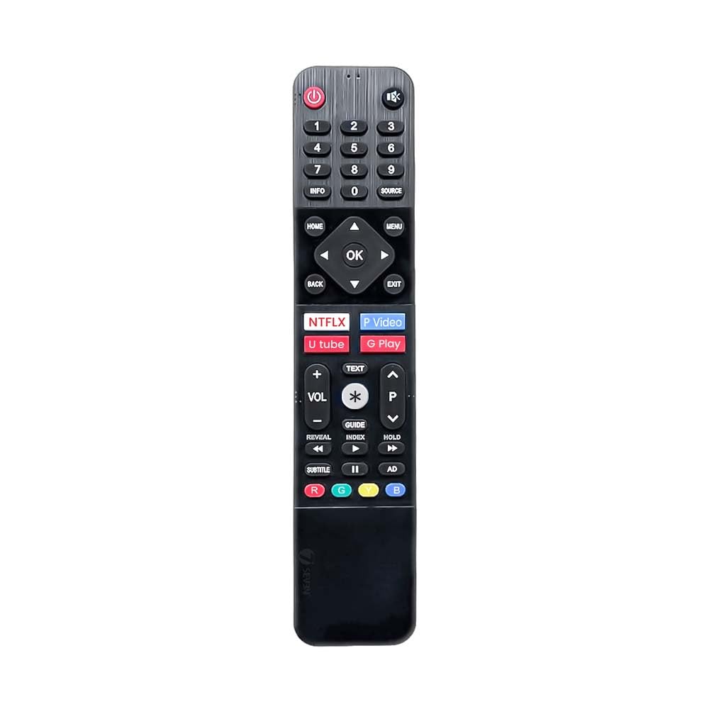 7SEVEN® Compatible for Lloyd Tv Remote Control Original Suitable for Smart Android 4K LED UHD OLED HD Lloyd Television with OTT Hotkeys